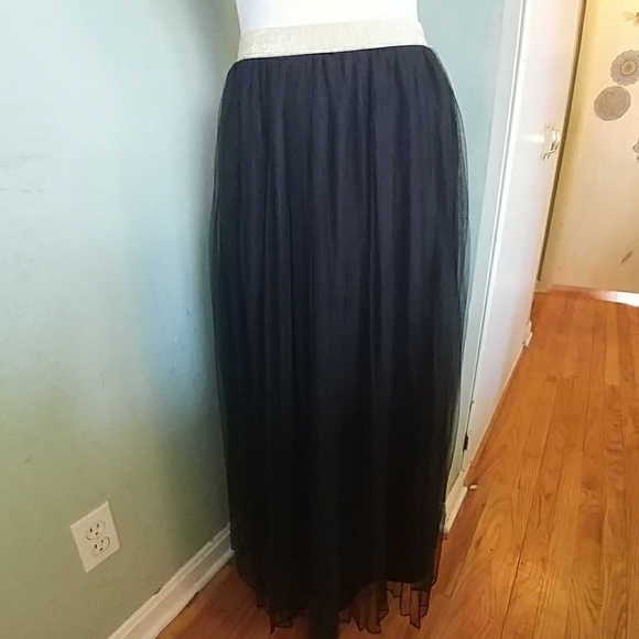 LC Lauren Conrad Dresses & Skirts - LC Lauren Conrad black tulle maxi ballet skirt